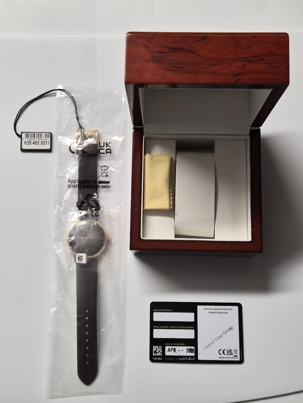 Hamilton Intra-Matic 38mm Men's Watch H38465501 Brown/Gold